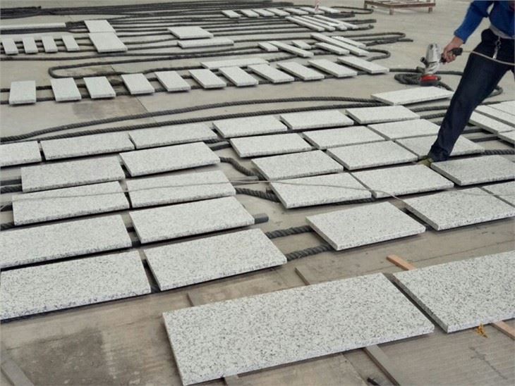 Flamed Bala White Granite Flooring Tiles Flamed Bala White Granite Flooring Tiles