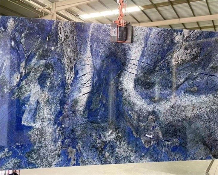 blue granite design